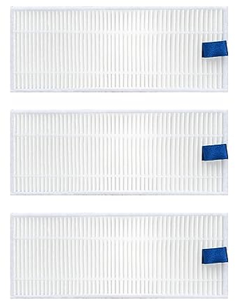 HMHAMA Filtro HEPA di ricambio compatibile con aspirapolvere robot Tefal Rowenta X-Plorer Serie 75 RG7687 RR7684WH, 3 filtri