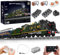 Auforua Technik Zug Eisenbahn Ferngesteuert, SNCF 231 Dampflokomotive Modell, 3898 Teile Klemmbausteine Lokomotive Modellbausatz, Technik Lokomotive Mit Power Functions Set