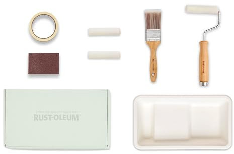 Rust-Oleum Ready to Roll - Eco Paint Kit (Small) - Chalky Furniture Paint Fresh Greens