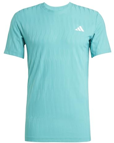 adidas Herren Tennis Climacool+ AIRCHILL FREELIFT T-Shirt, Pure Teal, XL