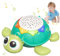 Control Remoto de Juguete a Gateo de bebés Tortuga Musical Que se arrastra con el Juguete para bebés con la proyección de Cielo Estrellado Dual Modo Dual Actividad del bebé Toy con luz y Sonido para