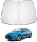 LUWU Parasol para Coche Compatible con T-oyota Corolla E210 2019-2024 2025 Parasol para el Parabrisas Delantero del Parabrisas Interior Oscurecimiento UV Corolla E210 Accesorios