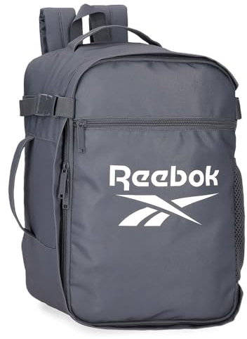 Reebok Ashland Mochila de cabina Gris 25x40x20 cms Poliéster 17L by Joumma Bags