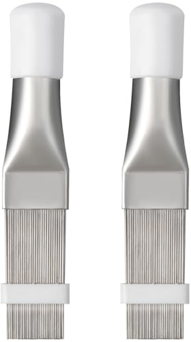 LLMSIX 2PCS Ac Fin Comb Straightener, Coil Cleaner for Ac Unit, Air Conditioner Fin Comb for Air Radiator Conditioner Condenser Repairing And Cleaning