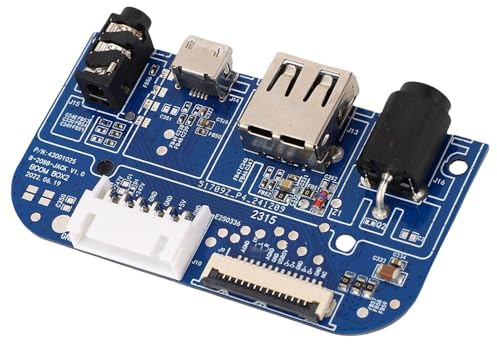 Jeffergarden Lautsprecher-USB-Ladeanschlussplatine, PCB-Ladeanschlussplatte, Ersatz für Boombox 2 USB-Soundplatine