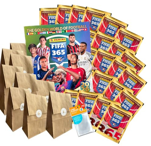 Bundle mit FIFA 365-2026 - Sticker-Adventskalender - 24 Überraschungen + exklusive collect-it Hüllen