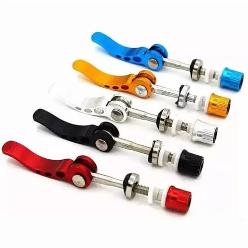 Boulon de Serrage Tige de Selle de Vélos Lot De 5 Vis Serrage Rapide For Tube Selle VTT, Fixation Universelle, Conception(5pcs MIX)