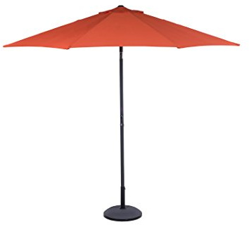 Homestyle Noname 46097 Sonnenschirm, 3 m, Rot