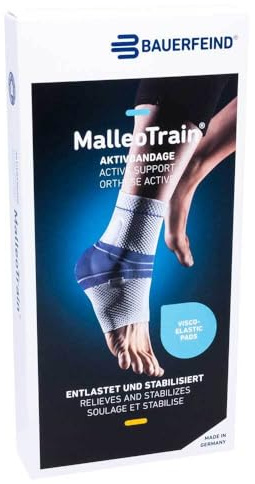 MALLEOTRAIN Sprunggelenkb.links Gr.4 schwarz 1 St