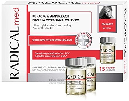Farmona Radical Med Anti Hair Loss Ampoule Treatment 15 x 5ml Women