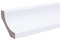Leiste24 Hohlkehlleiste - Schmetterlingsleiste aus MDF 20 x 20 x 2.600mm - Weiß