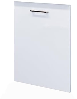 Smart Möbel Frontblende für vollintegrierten Geschirrspüler 60 cm Weiß - Nawa