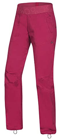 Ocun W Pantera Pants Rot - Leichte elastische Damen Kletterhose, Größe L - Farbe Persian Red