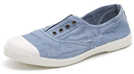 Natural World Eco 102E Damen - Damenschuhe, 100% umweltfreundlich (Blau, EU Schuhgrößensystem, Erwachsene, Damen, Numerisch, M, 42)