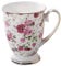CHAODI tasses à café en porcelaine anglaise Motif floral