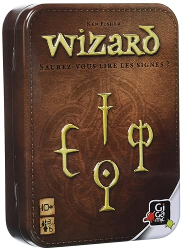 GIGAMIC - Wizard – EIN Spiel mit Falten und Vorhersagen – ab 10 Jahren, bunt