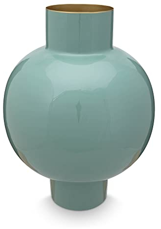 Pip Studio Vase Metal groß Soft Green 31,5 x 40 cm