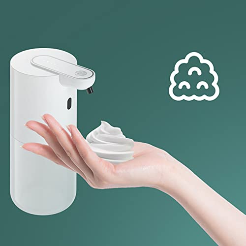 Yuehuamech Automatischer schäumender Seifenspender 14oz/ 400ml Hände- freier berührungsloser Sensor- Seifenspender mit 4- Gang- justierbarer Hand- Desinfektionsmittel- Spender für Badezimmer- Küche