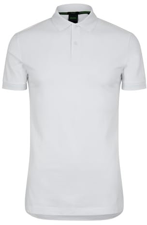 BOSS Herren Pio 1 Polo, White100, S EU