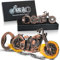 ZONSUSE Apribottiglie Moto Magnetico, Apribottiglie da Birra Moto Retrò, Apribottiglie Unico per Bar Party, Birra Regali per Uomini, Compleanno, Natale e Idee per la Festa del Papà Regali (A2)