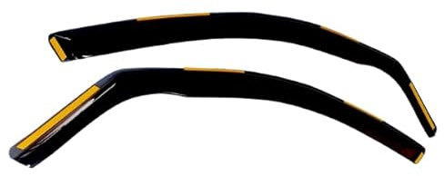 BWS Premium Wind Deflectors For Ford Fiesta mk7 3door hatchback 2008-2017 2-Pieces, Enhance Driving Comfort with Window Visors (UK Stock)