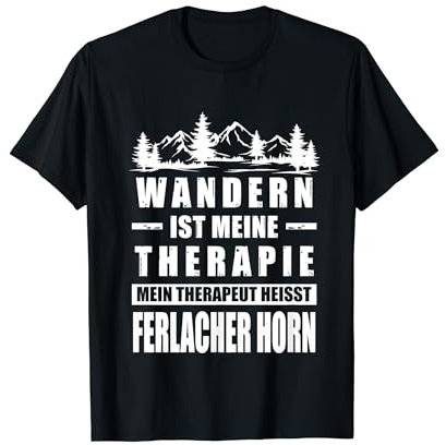 Ferlacher Horn Berg Gipfelkreuz Berghütte T-Shirt