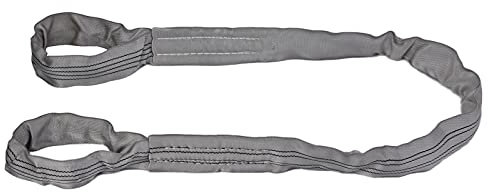 Kran Rundschlinge Rundschlinge Rundschlinge Doppelschnalle Hebeschlinge Breite ca.85mm PES 4T Lagergewicht) (#3)