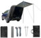 TAZZOR Tienda de campaña trasera para coche con mosquitera, resistente al viento, protección solar e impermeable – Tienda de campaña para coche, para SUV, toldo para camping y aventuras al aire libre