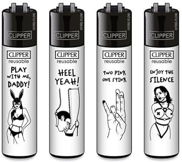 Clipper Feuerzeug 4er Set - FFX Collection (FFX Adult #5)