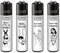 Clipper Feuerzeug 4er Set - FFX Collection (FFX Adult #5)