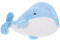 KONTONTY Nachtlicht Kuscheltier Puppe Für Puppe in Walform Wal-Puppe Walpuppe Für Den Haushalt Walpuppe Im Schlafzimmer Gefüllte Kinderpuppe Walpuppe Cartoon-Puppe Plüsch Sky-Blue Puppe Tierfigur