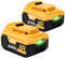 2 Stück 6000mAh DCB182 Ersatzakku für Dewalt 18V Akku, Ersatz für Dewalt Batteries DCB200 DCB184 DCB101 DCB107 DCB112 DCB105 DCB115 DCB203 mit LED Werkzeugakku