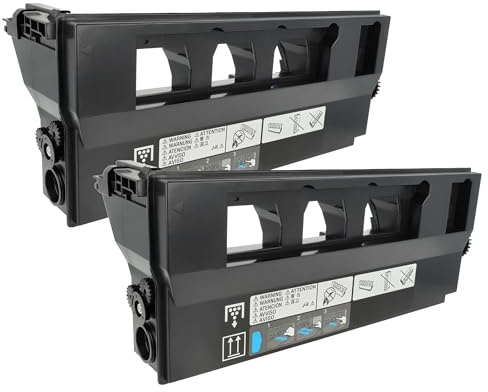vhbw 2X Resttonerbehälter kompatibel mit Konica Minolta Bizhub C280 | C220, C360 Laser-Drucker