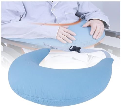 HUTRADE Cojín De Soporte Lateral para Silla De Ruedas, Almohada Anti-inclinación Ajustable, Cojín De Soporte De Espuma Lateral Estabilizador De Silla De Ruedas