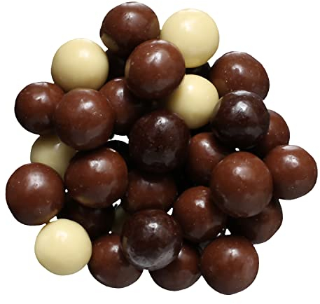 Bremer Gewürzhandel Haselnuss feiner Schoki-Mix, Haselnüsse in Vollmilch-, Zartbitter- & weißer Schokolade, 200g