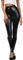 Sakkas 2616 Shiny Liquid Metallic High Taille Stretch Leggings - Schwarz - XL