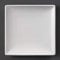 Olympia Whiteware Assiettes carrées 140 mm (lot de 12), porcelaine vitrifiée blanche, résistante aux chocs et aux éclats, empilable, résistante aux éclats, passe au micro-ondes, U153