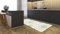 J&V TEXTILES Anti-Ermüdungsmatte – gepolsterte Komfort-Fußmatten für Küche, Büro und Garage – gepolsterte Polsterung für Büro – rutschfestes Schaumstoffkissen für Stehpult (49,8 x 139,7 cm)