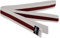 Ju-Sports Budogürtel - weiß/braun/weiß, Baumwolle I Kampfsport Gürtel Für Budo-Sportarten, Judo, Karate uvm. I Ca. 4 cm breiter Martial Arts Gürtel I 260 cm
