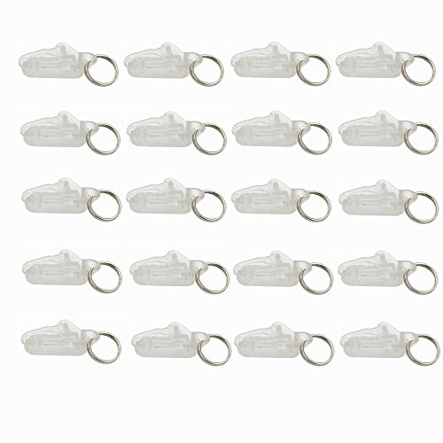 20 Stück Outdoor Camping Zelt Clip Sonnensegel Tarp Klammern mit Ringen, klein, leicht zu tragen