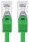 30m - grün - 1 Stück Cat7 Netzwerkkabel SFTP Patchkabel Lankabel Rohkabel 10GB/s - 500 Mhz konfektioniert mit 2 RJ45 Stecker Cat 6a