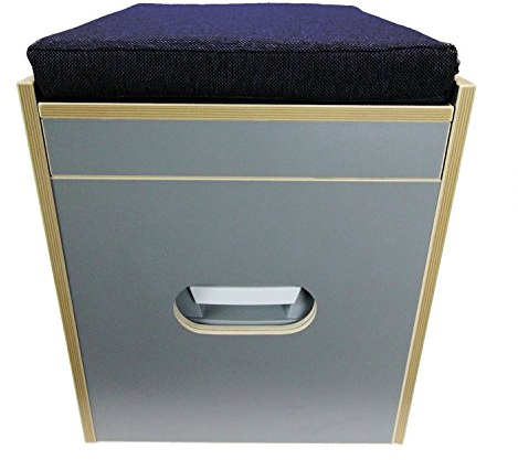 Freizeit - Wittke Toiletten Hocker Porta Potti 165/365 inkl.Polster blau ohne Toilette