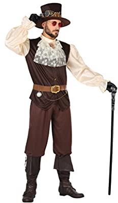 Atosa disfraz steampunk hombre adulto distopía M