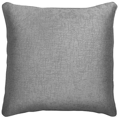 Enhanced Living VOG03CUSH Vogue Kissenbezug, 43 cm, Grau, 17/43cm