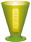 Colourworks Silicone Measuring Cup for Liquid and Dry Ingredients, Apple, 400 ml/1 Cup