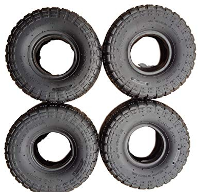 4 x Frosal Mantel/Reifen Transportwagen/Sackkarre/Ersatzmantel / 4.10-3.50-4