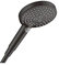 hansgrohe Raindance Select S 26036671 Handbrause mit niedrigem Durchfluss, 12,7 cm, modern, 3 Sprühstrahlen, PowderRain, Rain, Whirl