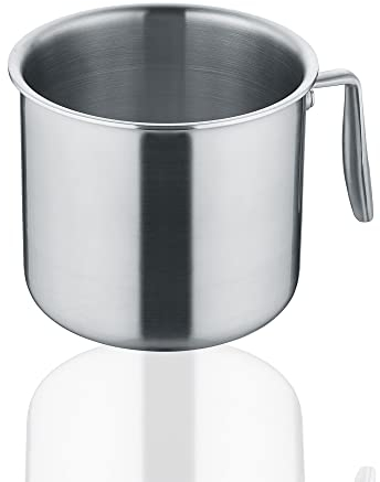 Berndes Topf Tricion Resist 14 cm, Milchtopf 1,9 l Volumen, für alle Herdarten inkl. Induktion, schnell erhitzt, antihaft beschichtet