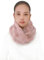 Lina & Lily Winter Loop Schal Snood Damen aus Kunstpelz (Altrosa)