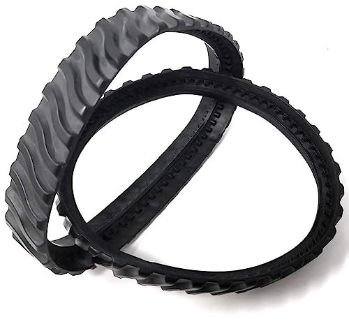 jardiboutique - 2 chenilles adaptables pour Zodiac MX6 MX8 MX9, pneus de Robot Nettoyeur Piscine, Ba